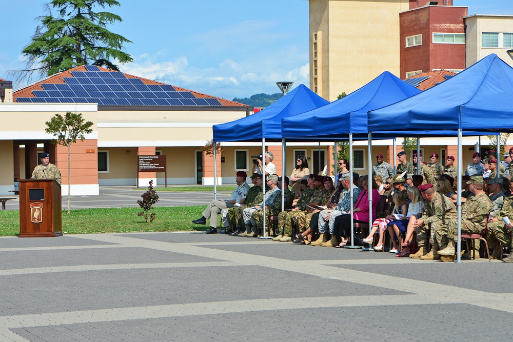 Change of command 173rd Infantry Brigade Combat Team (Airborne)