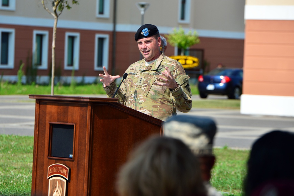 Change of command 173rd Infantry Brigade Combat Team (Airborne)