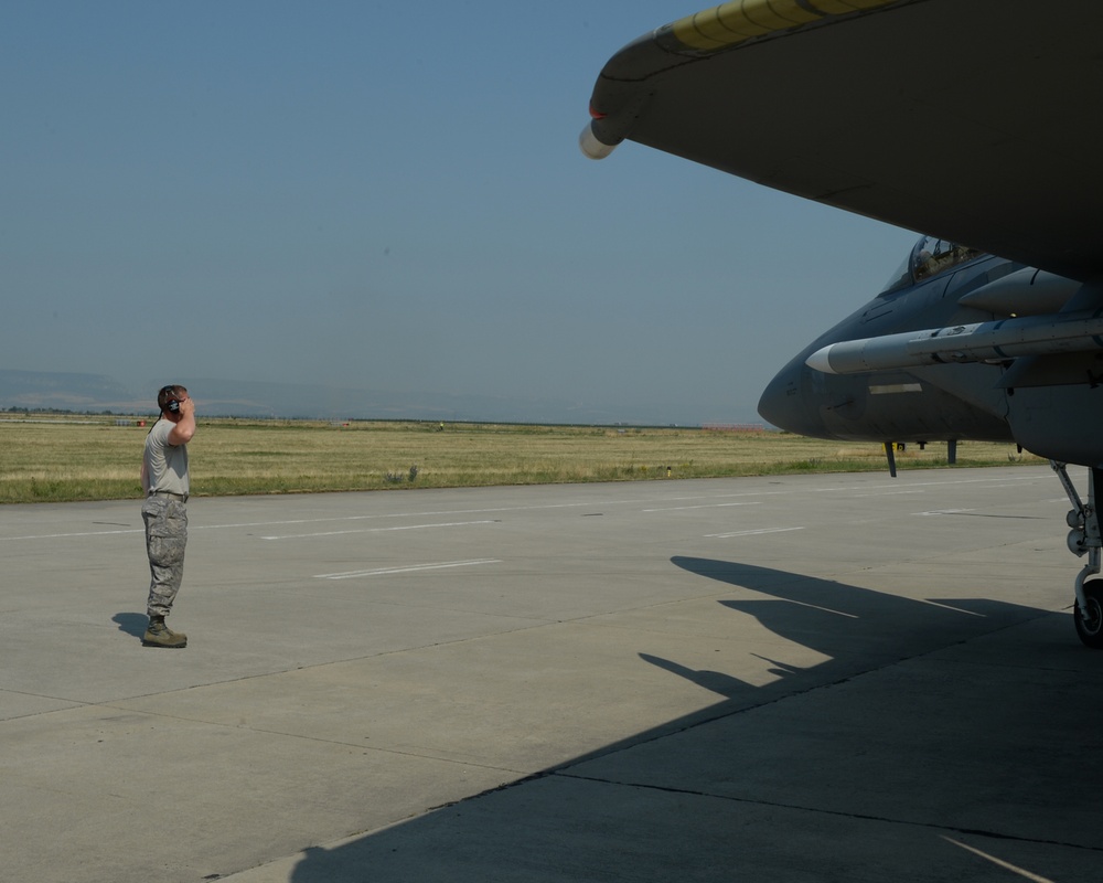 123rd EFS enhances interoperability in Romania