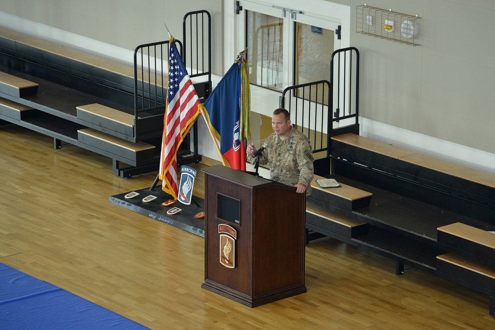 The 173rd Airborne Brigade State of the Brigade 2015