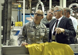 Air Force Sustainment Center shows F135 engine work