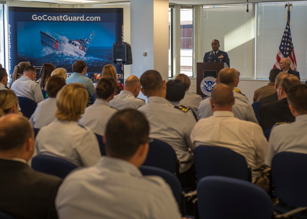 New captain at the helm at Coast Guard Recruiting Command