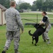 Cadets visit 22nd Security Forces Squadron kennel