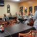 104th Training Division (LT) commander and command sergeant major have lunch with drill sergeants