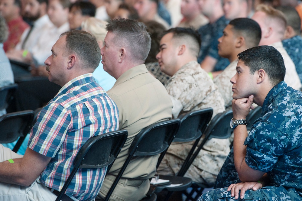 Service members learn about career opportunities at Hawaii Transition Summit