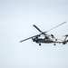 Seahawk conducts flyover of USS Preble during Talisman Sabre 2015