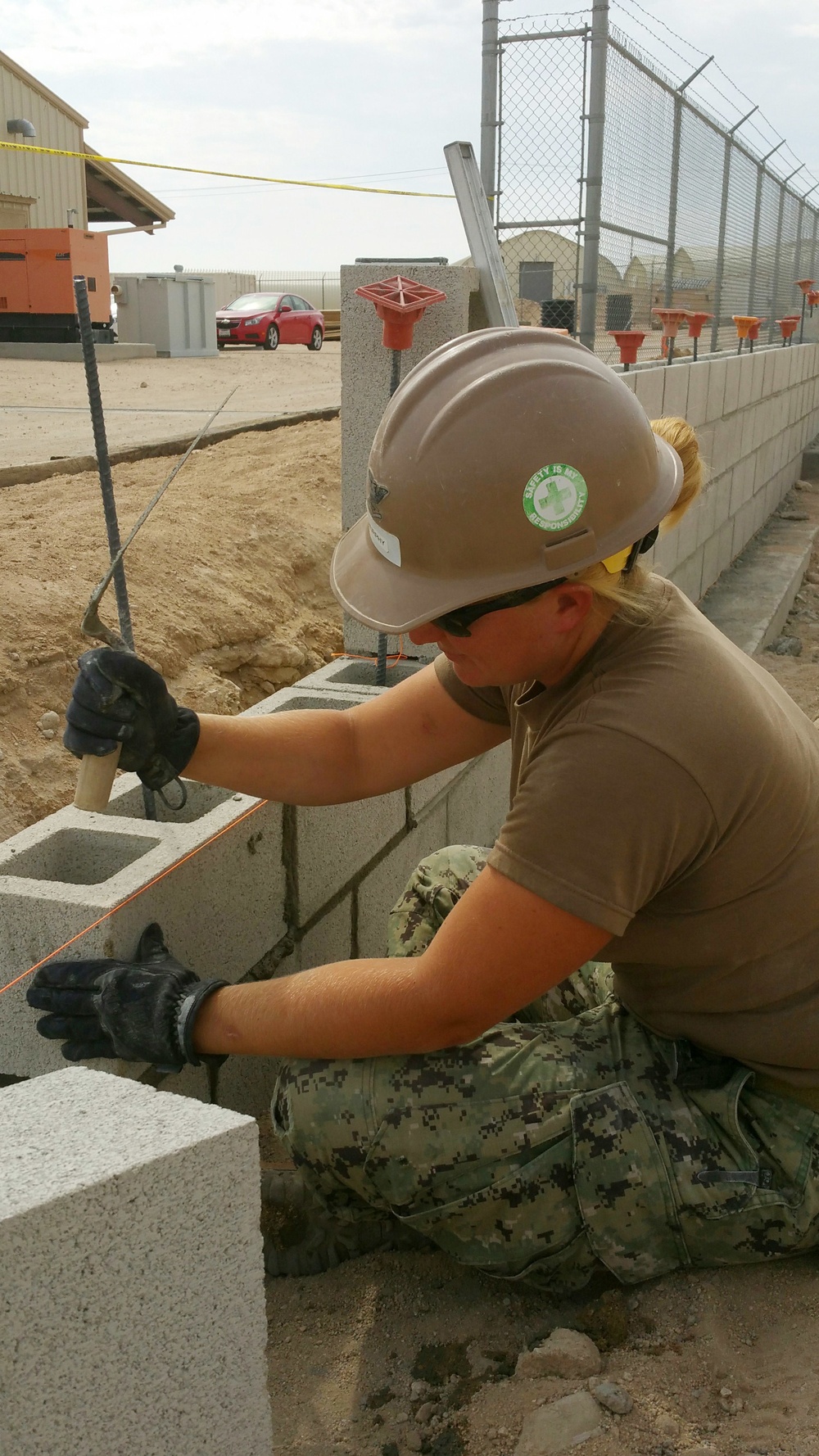 Camp Wilson construction