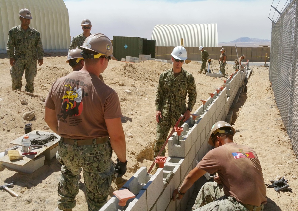 Camp Wilson construction