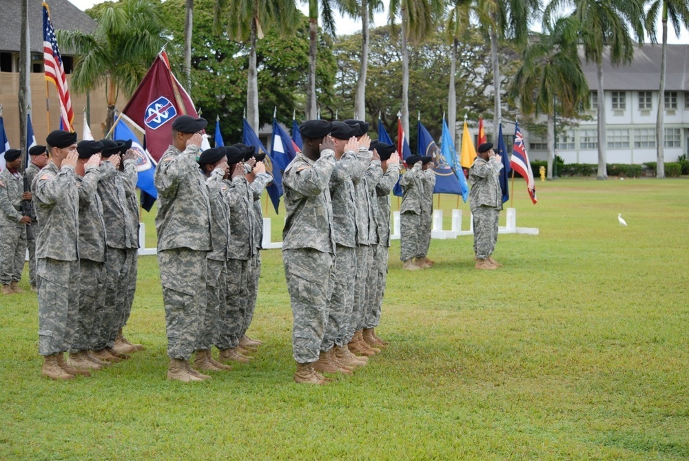 The &quot;Pacific Knights&quot; begin their change of command
