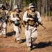 U.S. Marines set up a perimeter after a tactical insertion as part of an amphibious assault during Talisman Sabre 2015