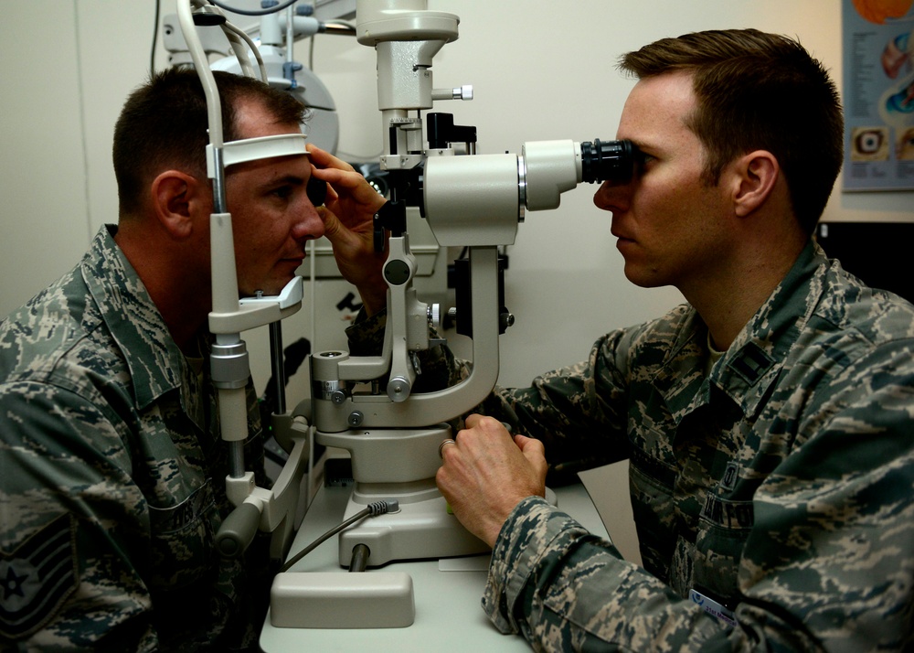 Optometry helps keep focus on the mission