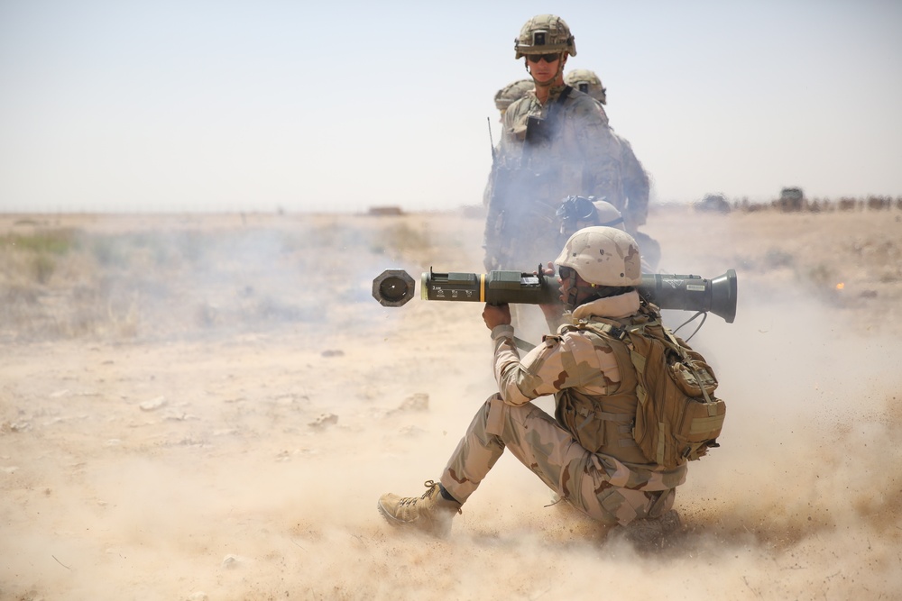 Coalition Forces Train Iraqi Security Force at Al Asad