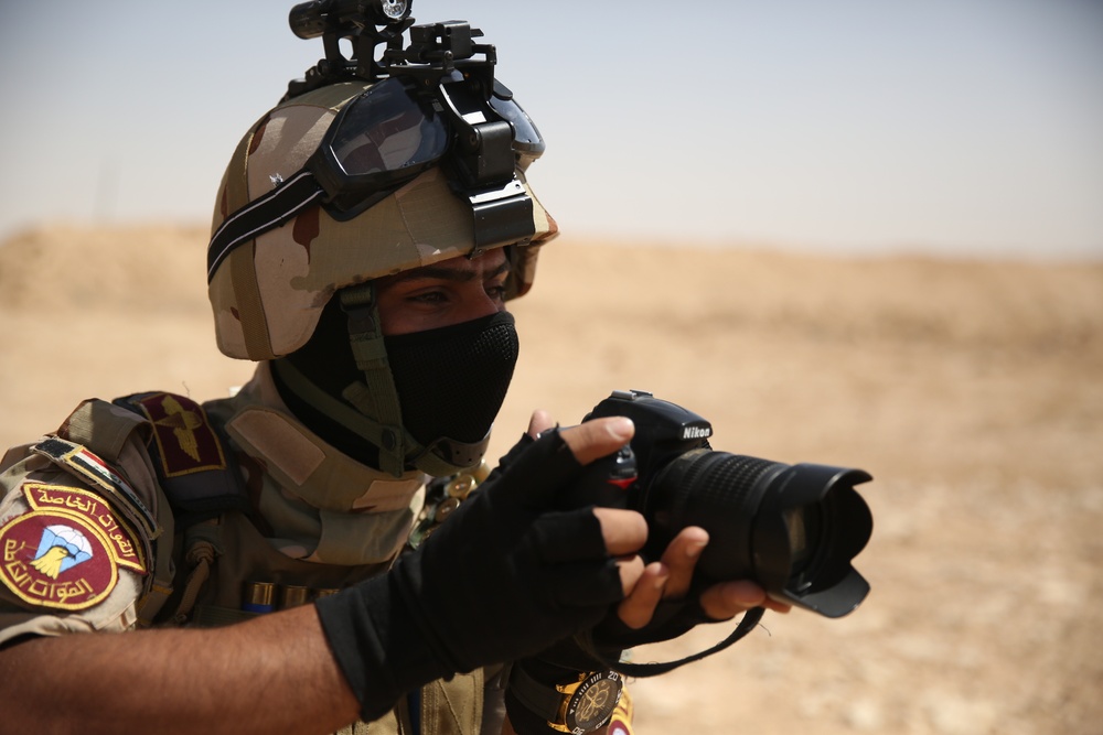 Coalition Forces Train Iraqi Security Force at Al Asad