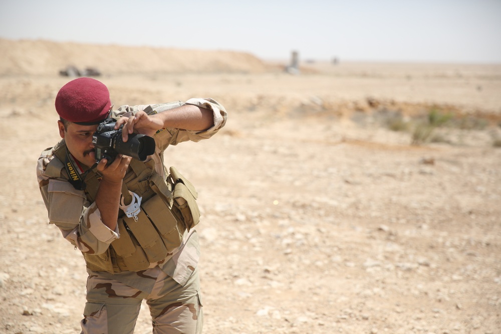 Coalition Forces Train Iraqi Security Force at Al Asad