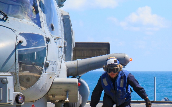 USS Antietam operations