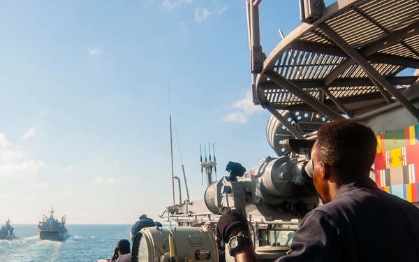 USS Antietam operations