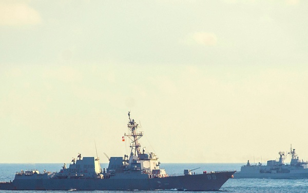 USS Antietam operations