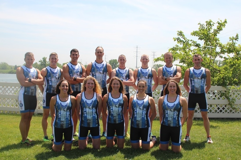 2015 Air Force triathlon team