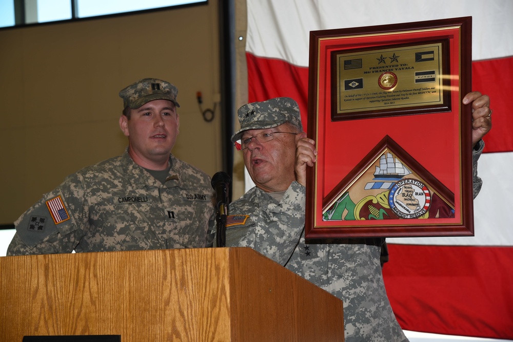 Detachment 1, Company F 1/126th Aviation welcome home