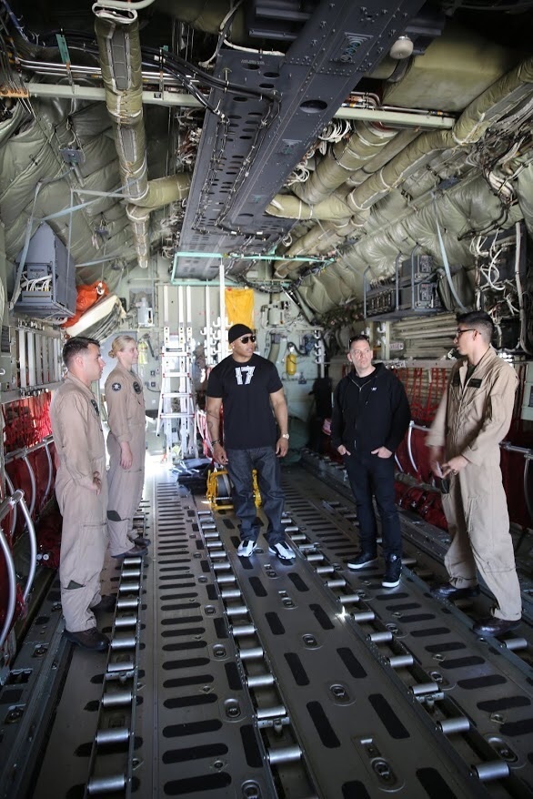 LL Cool J visits MCAS Miramar