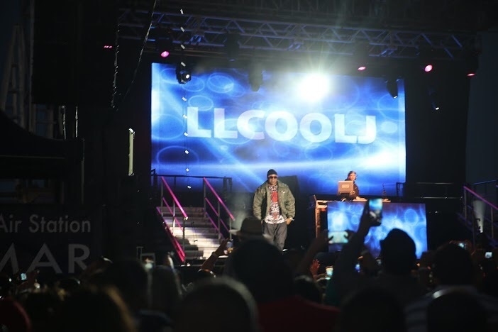 LL Cool J visits MCAS Miramar