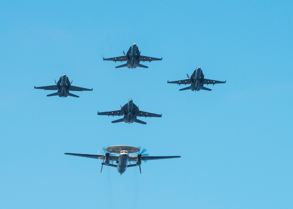 USS Carl Vinson air power demonstration