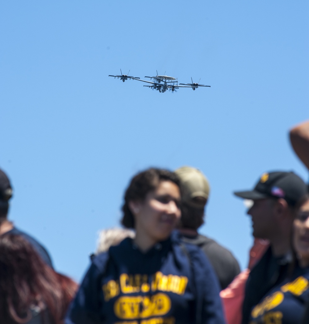 USS Carl Vinson air power demonstration
