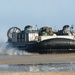 A Landing Craft Air Cushion vehicle transports equipment, cargo and U.S. Marines during Talisman Sabre 2015