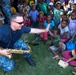 Pacific Fleet Band plays at Papua New Guinea market