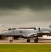 A-10C speeds down runway