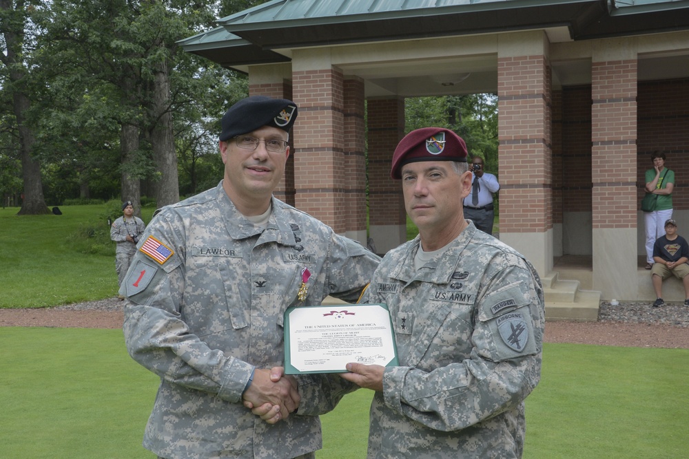 Colonel receives Legion of Merit