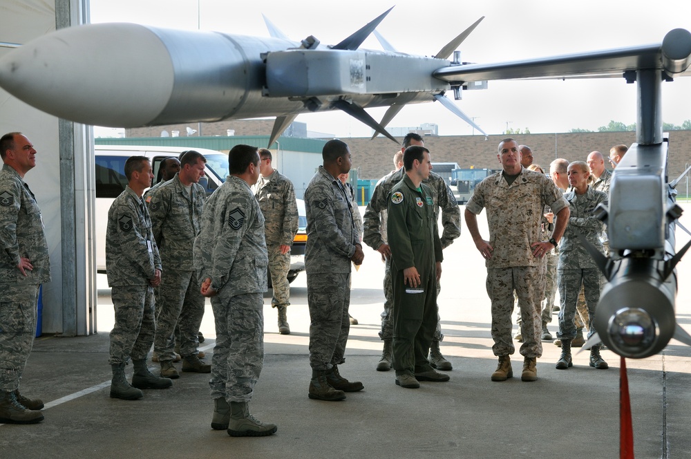 SEAC visits the 180th Fighter Wing