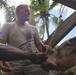 US Army veterinarian treats buffalo in Papua New Guinea during Pacific Partnership