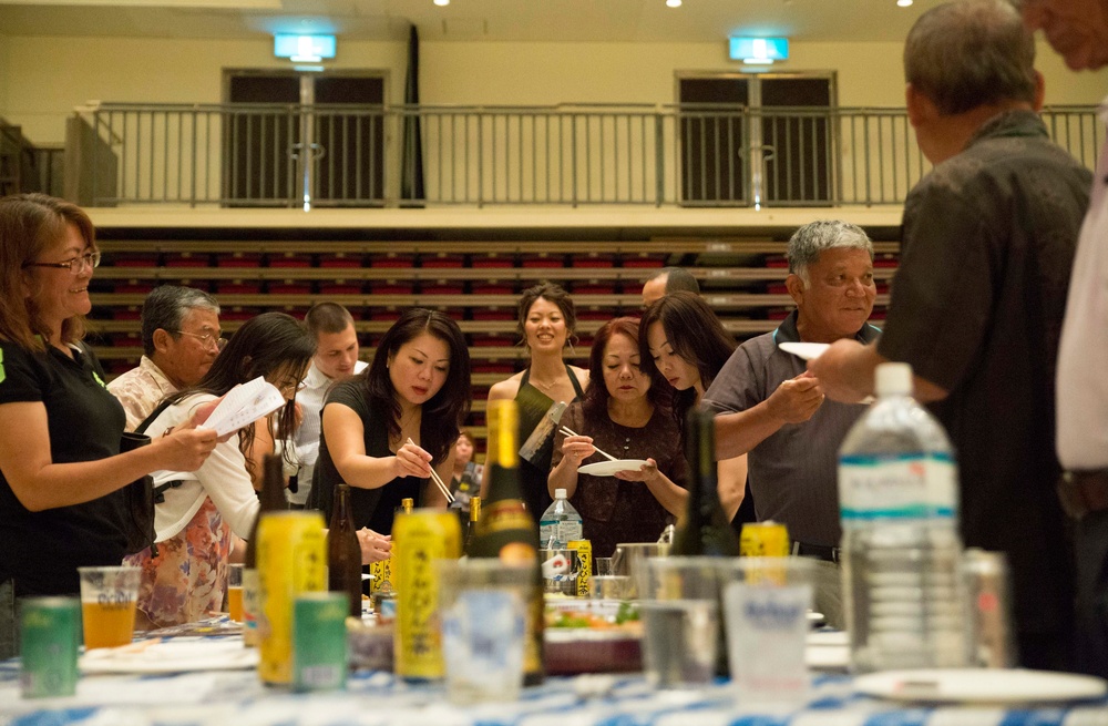 Marines attend charity event hosted by Kin Bar Restaurant Association