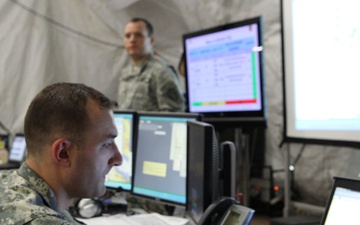 149th Maneuver Enhancement Brigade conducts a command post exercise