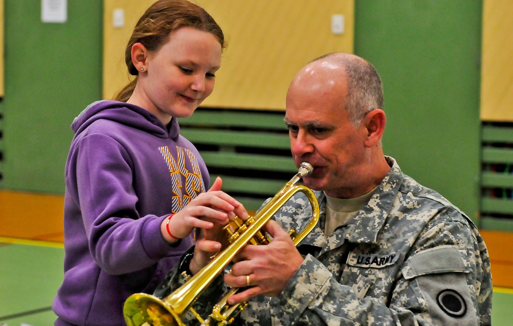 56th Army Band provides musical education for Australian youth