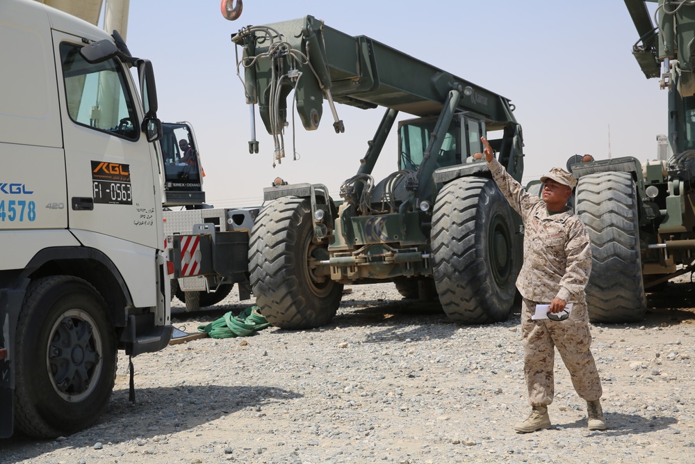 Miami Marine supports Operations in Middle East