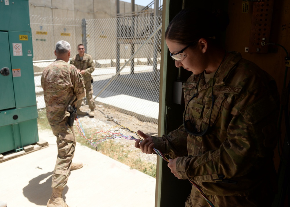 Engineering and installations team keeps the BAF missions running