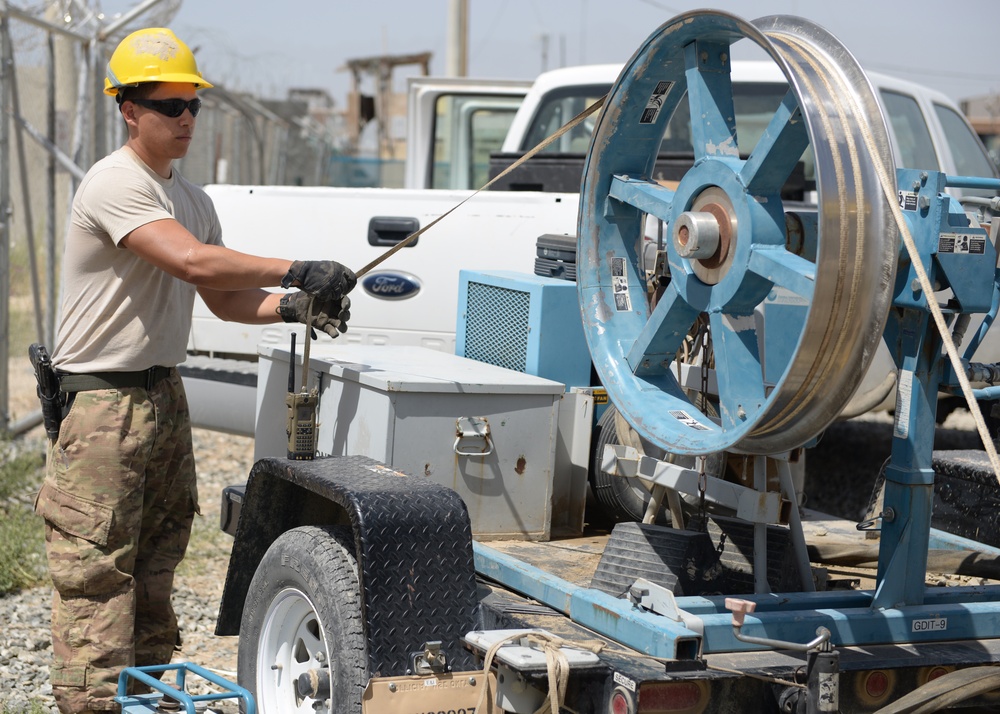 Engineering and installations team keeps the BAF missions running