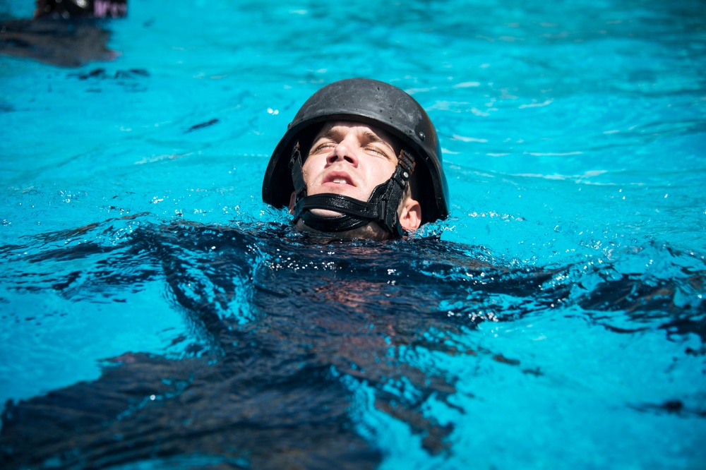 Maritime Engagement Team conducts water survival recertification
