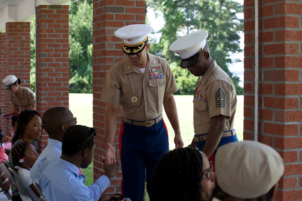 MCCSSS Sgt. Major Relief and Appointment Ceremony