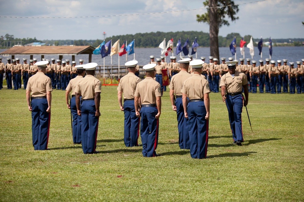 MCCSSS Sgt. Major Relief and Appointment Ceremony