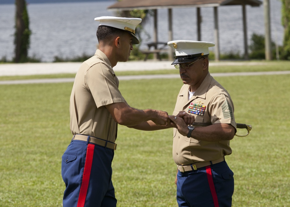 MCCSSS Sgt. Major Relief and Appointment Ceremony