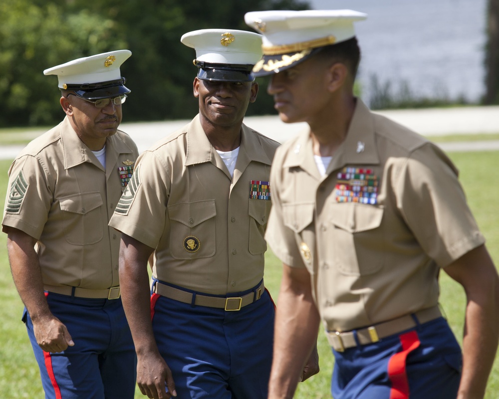 MCCSSS Sgt. Major Relief and Appointment Ceremony