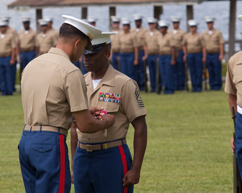 MCCSSS Sgt. Major Relief and Appointment Ceremony