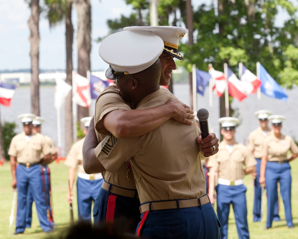 MCCSSS Sgt. Major Relief and Appointment Ceremony