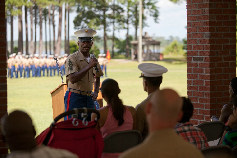 MCCSSS Sgt. Major Relief and Appointment Ceremony