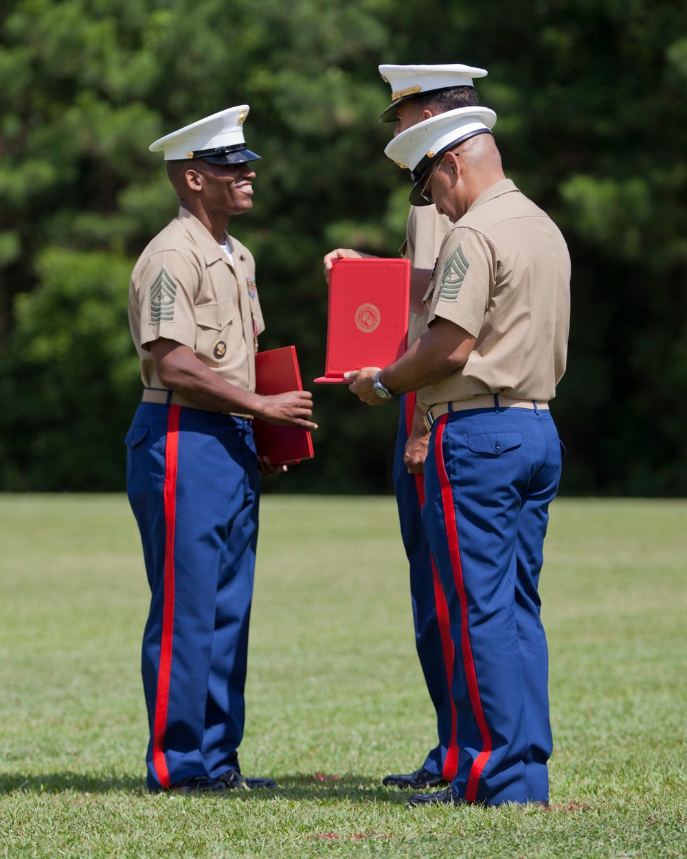 MCCSSS Relief and Appointment and Sgt. Maj. Robinson's Retirement Ceremony