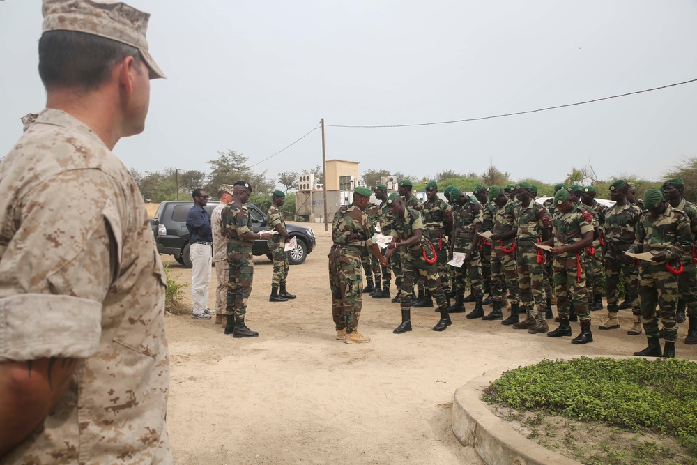 From sea to shore: US Marines, Senegalese conclude training exercise
