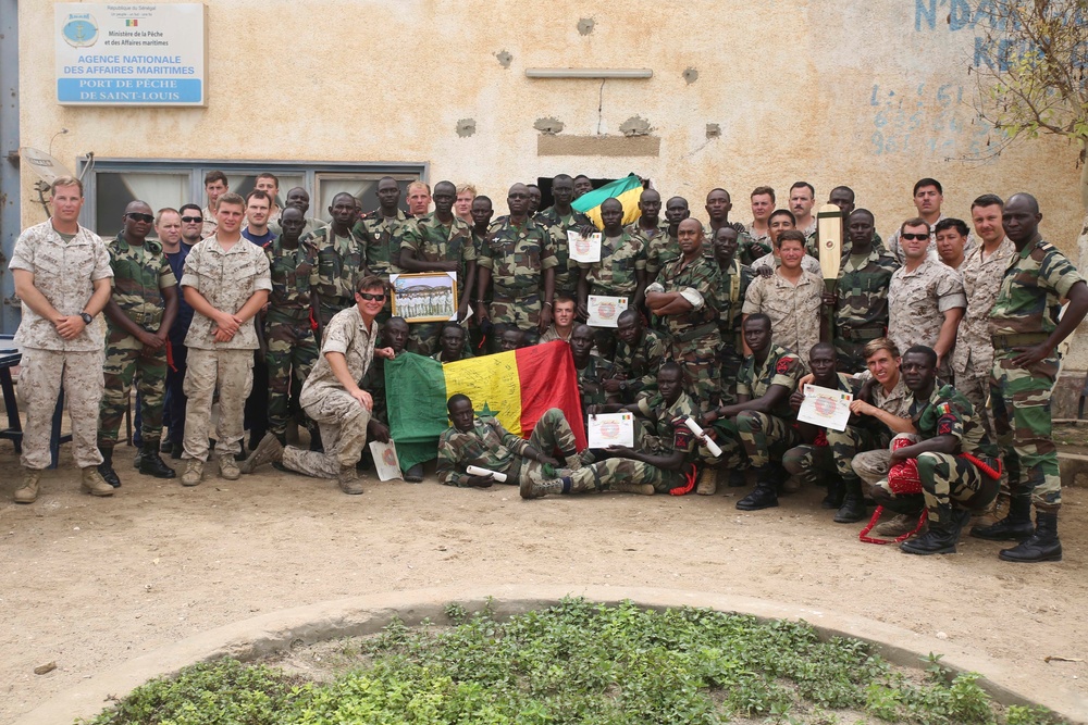 From sea to shore: US Marines, Senegalese conclude training exercise